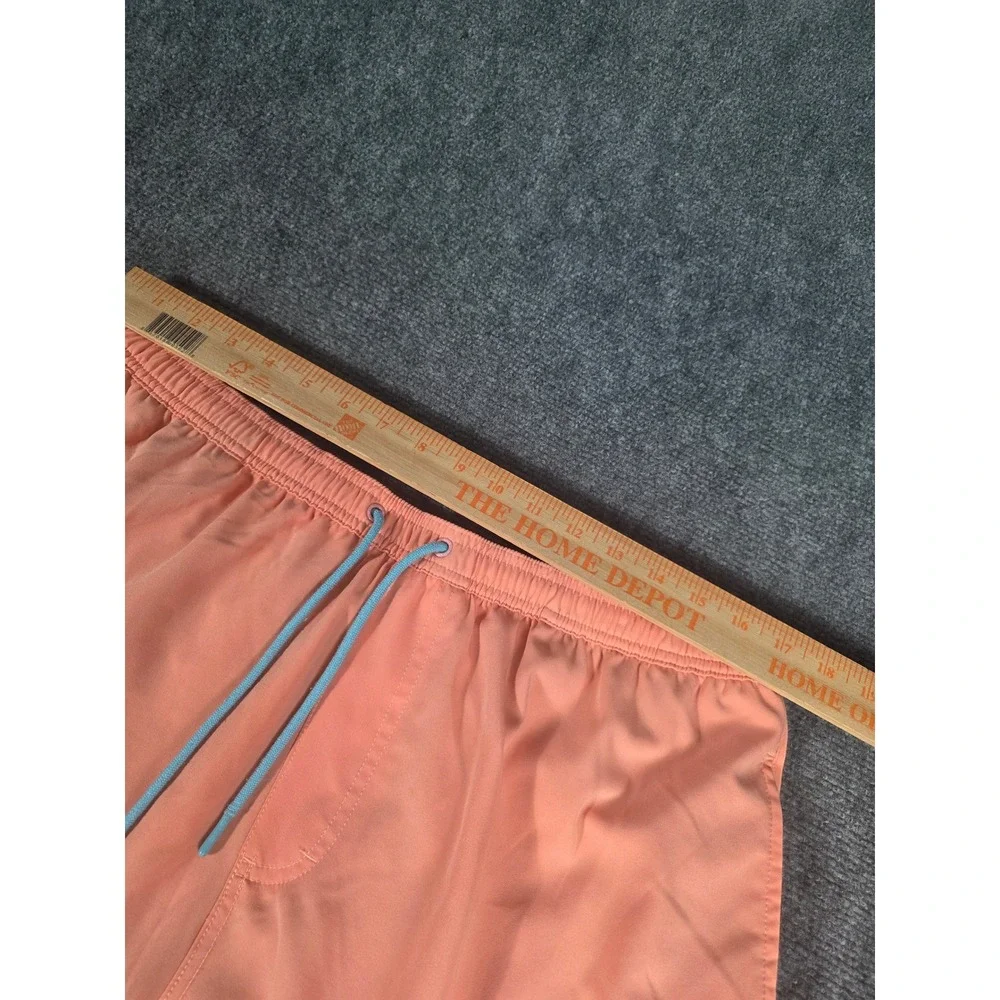 Huk Performance Fishing Shorts Mens XL Peach Coral Quick Dry‎ Mesh Lined Trunks